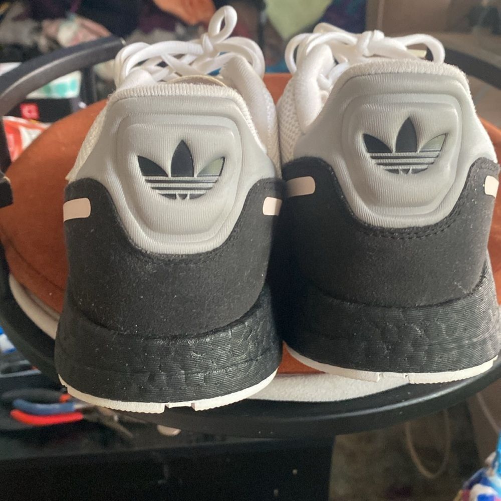Adidas ZX White and Black with pink highlights Sneakers Men's 11 - Picture 4 of 10